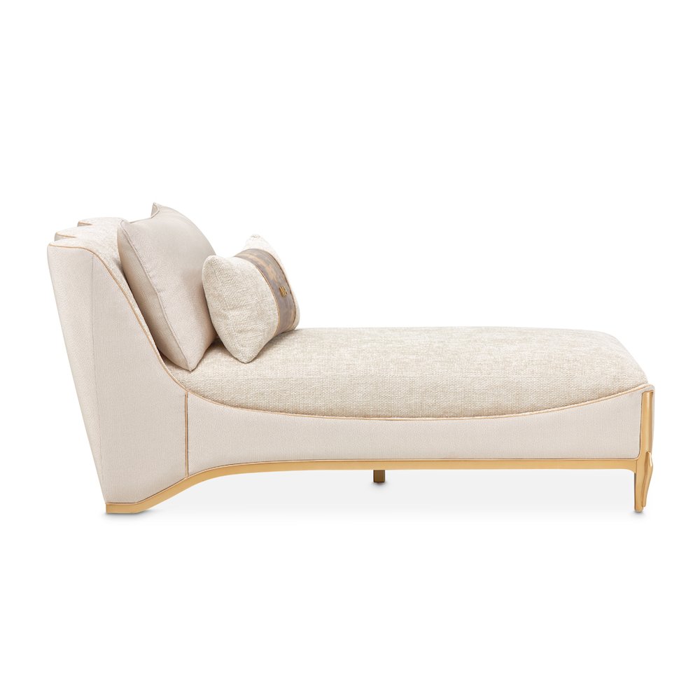 La Terrazza Chaise - Cappuccino/Light Champagne