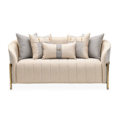 Lisbon Loveseat - Opal/Gold
