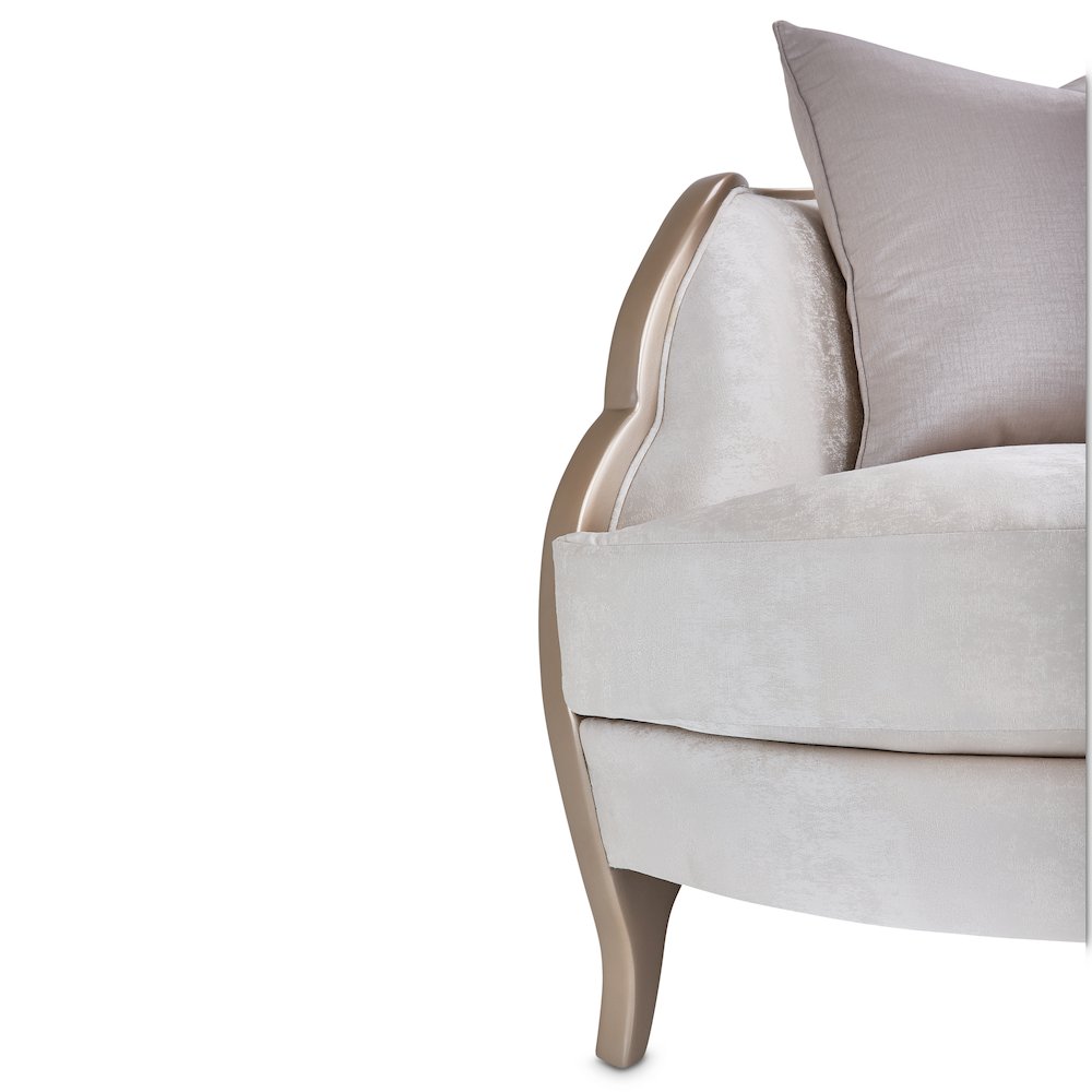 Malibu Crest Sofa - Cloud White/Chardonnay