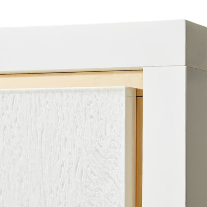 Palm Gate Dresser - Cloud White