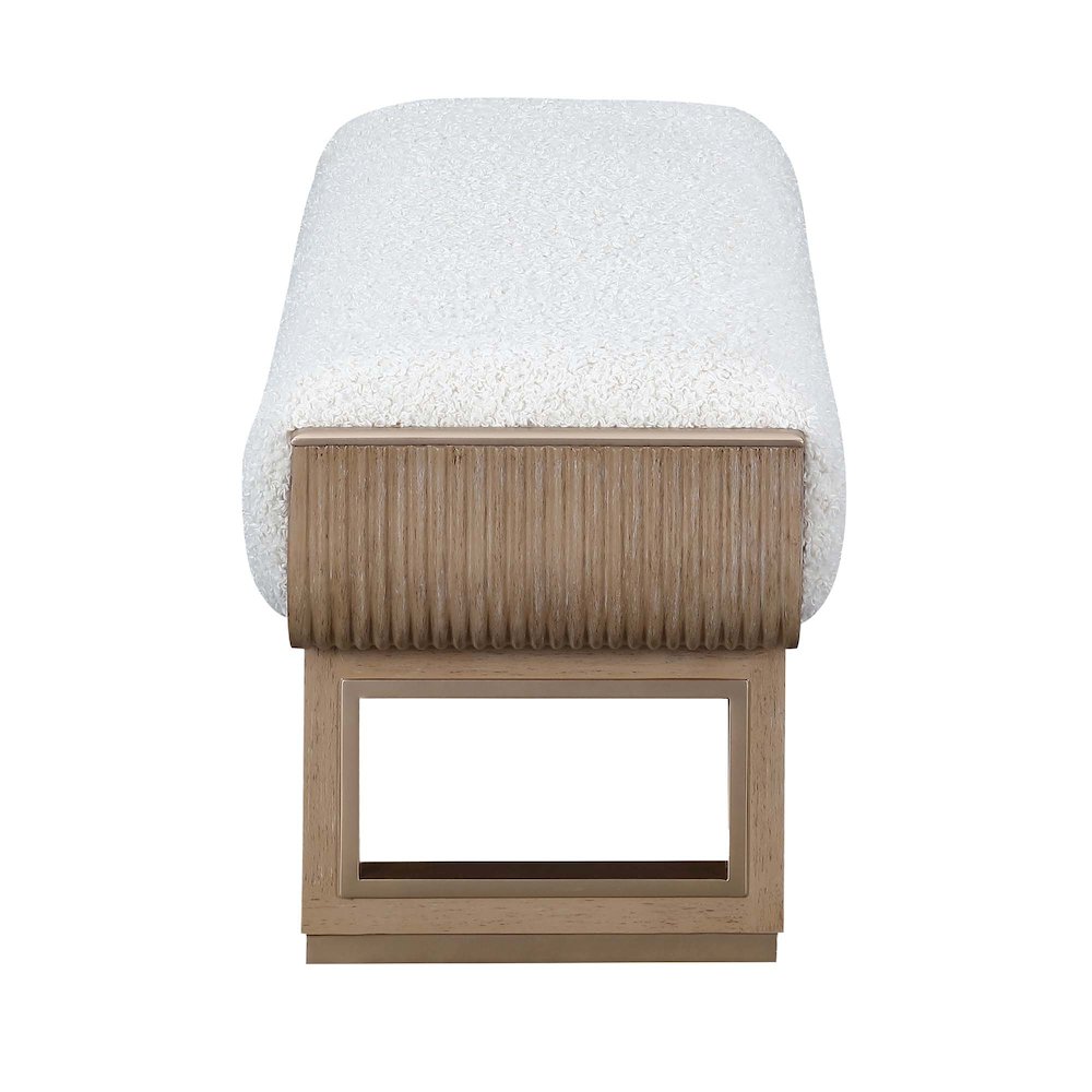West Kensington Accent Bench - Sea Salt Caramel