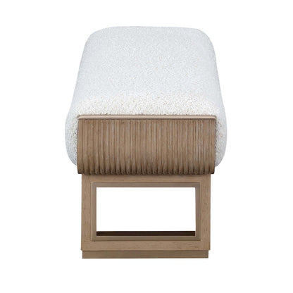West Kensington Accent Bench - Sea Salt Caramel