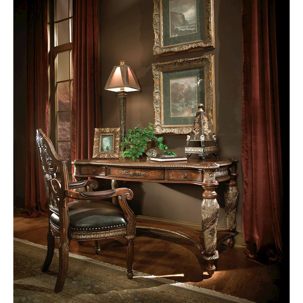Villa Valencia Writing Desk - Classic Chestnut