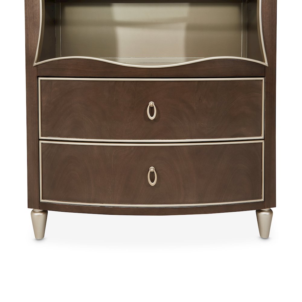 Villa Cherie Bookcase - Hazelnut