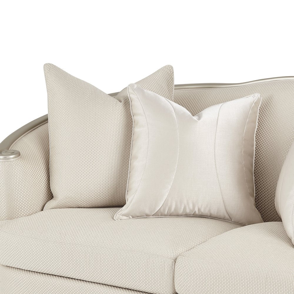 London Place Loveseat - Lt. Champagne