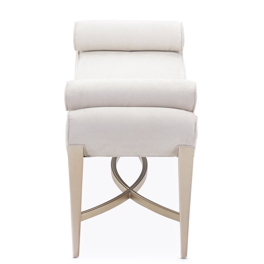 Malibu Crest Bed Bench - Chardonnay