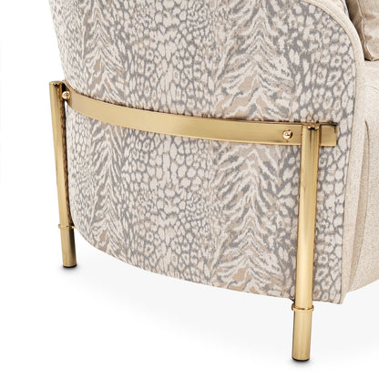 Lisbon Loveseat - Opal/Gold