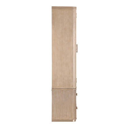West Kensington Display Cabinet - Sea Salt Caramel