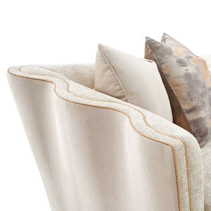 La Terrazza Sofa - Cappuccino/Light Champagne