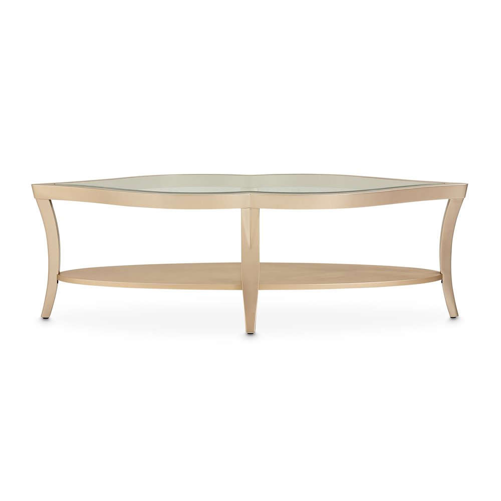 Malibu Crest Cocktail Table - Chardonnay