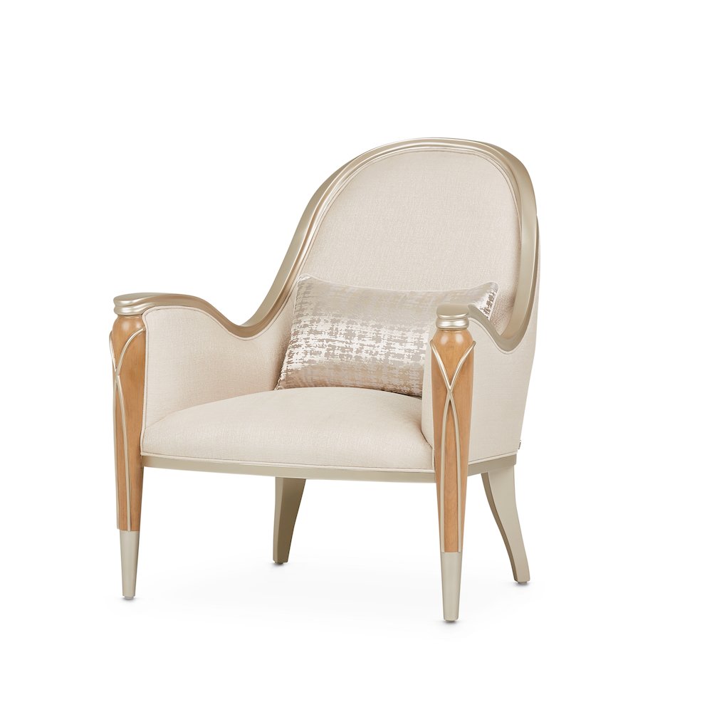Villa Cherie Matching Chair - Pearl/Caramel