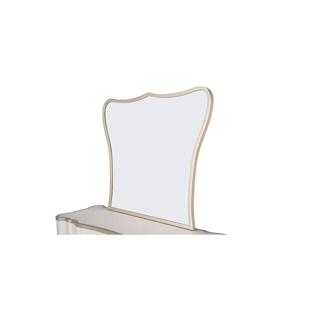 London Place Vanity with Mirror - Creamy Pearl