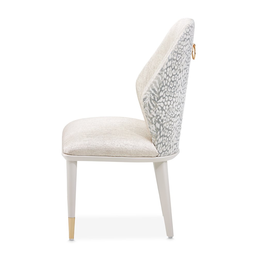 Lisbon Dining Side Chair - Silken Matte Cream Set of 2