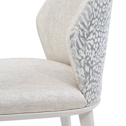 Lisbon Dining Side Chair - Silken Matte Cream Set of 2