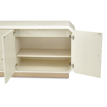 La Rachelle Sideboard with Mirror - Medium Champagne