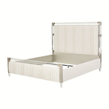 Penthouse Eastern King Short Panel Bed - Ash Gray