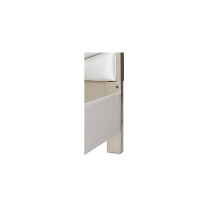 Malibu Crest Cal. King Scalloped Panel Bed - Chardonnay