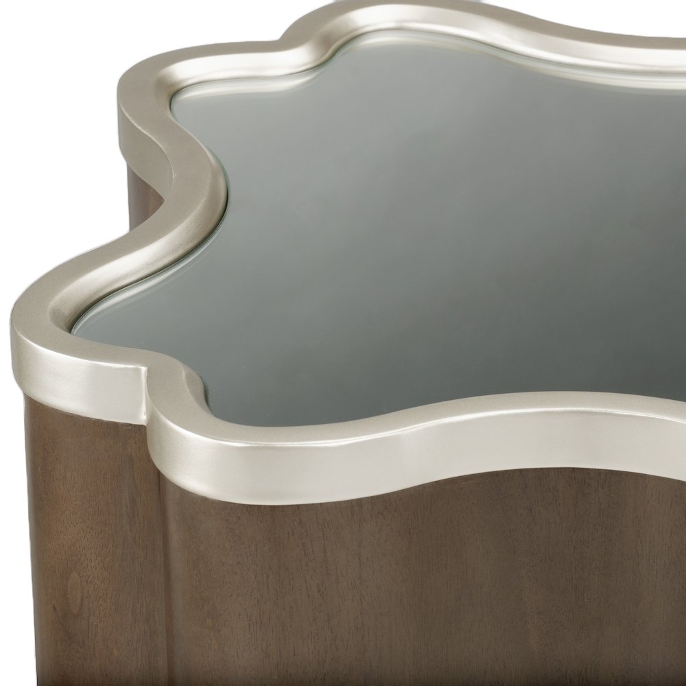 Villa Cherie Chairside Table - Hazelnut