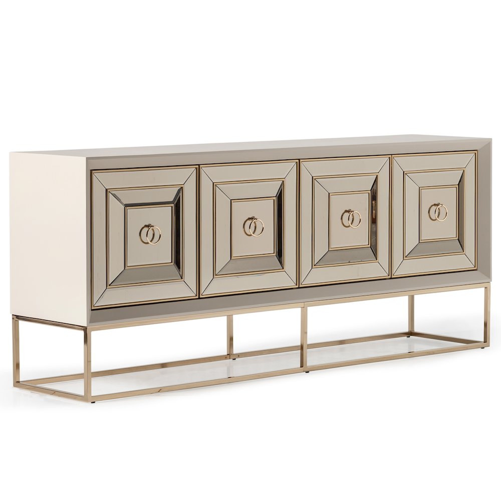 Madison Console - Glistening Gold