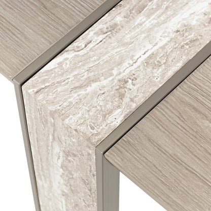 Lotus Bay Wide Rectangular Dining Table - Sand