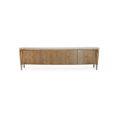Villa Cherie Media Cabinet - Caramel