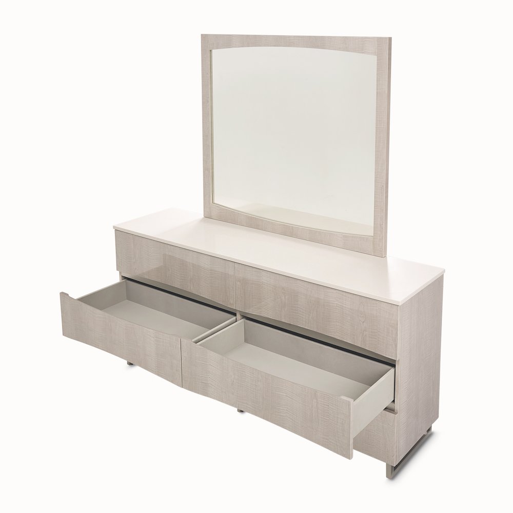 Marin Mirror - Greige
