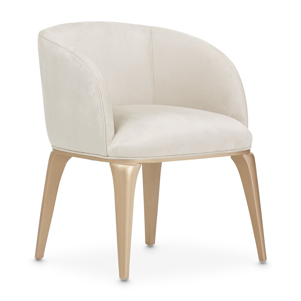 Malibu Crest Vanity Chair - Chardonnay