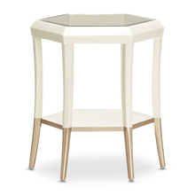 La Rachelle Hexagon Accent Table - Champagne