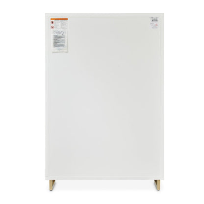 Palm Gate 6-Drawer Chest - Cloud White
