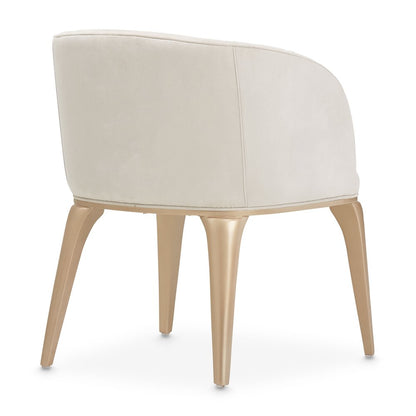 Malibu Crest Vanity Chair - Chardonnay