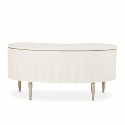 London Place Desk - Creamy Pearl