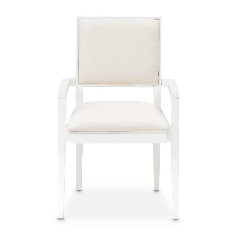 Palm Gate Arm Chair - Cloud White Set of 2