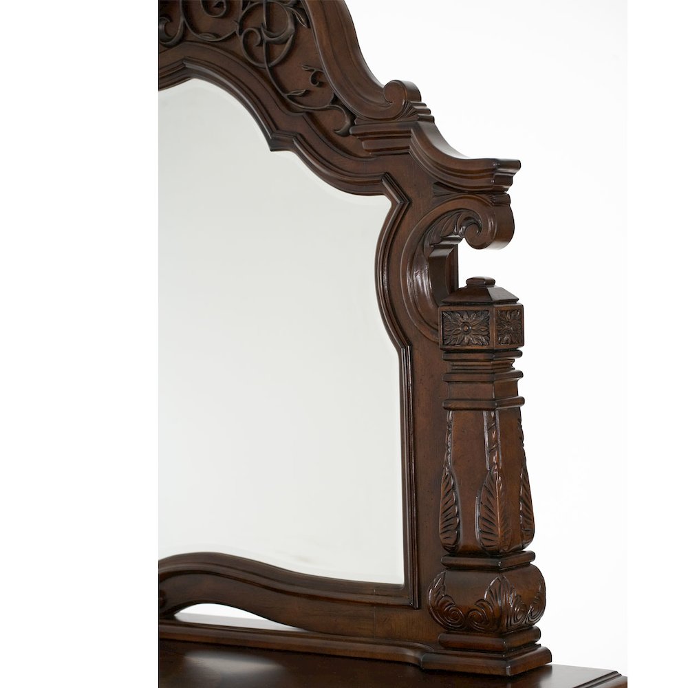 Windsor Court Dresser with Mirror - Vintage Fruitwood
