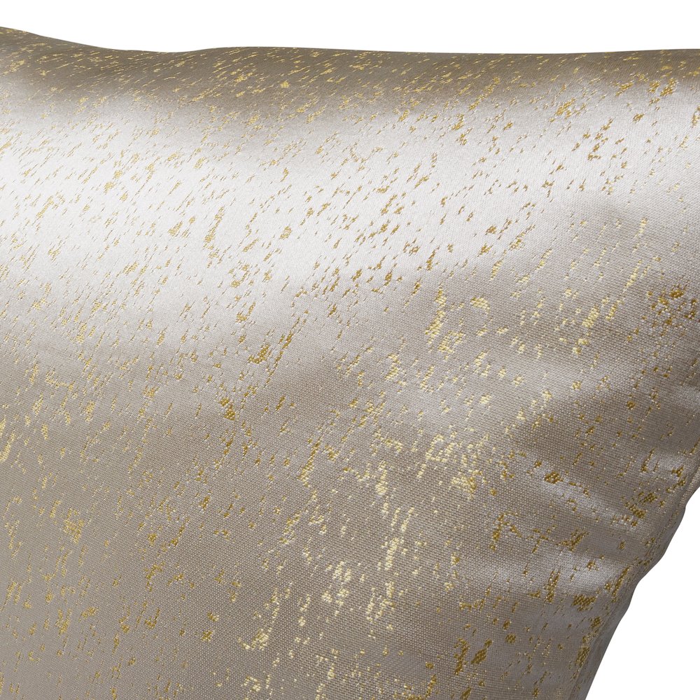 GLAMtastic Sophie 13"x24" Oblong Pillow, Set of 2 - Champagne