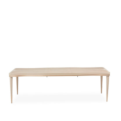 Malibu Crest Rectangular Dining Table - Blush
