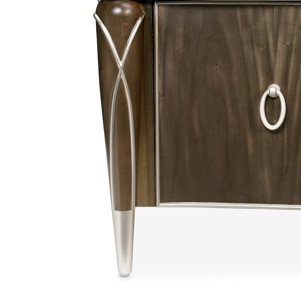Villa Cherie Media Cabinet - Hazelnut