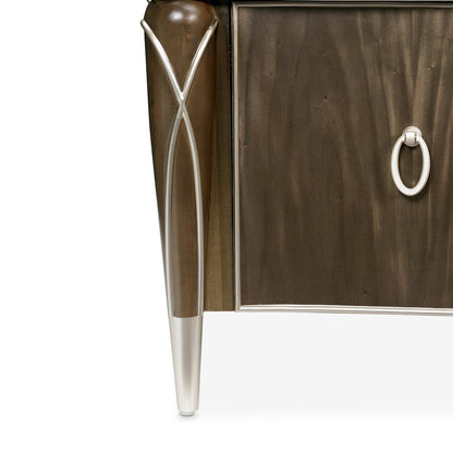 Villa Cherie Media Cabinet - Hazelnut