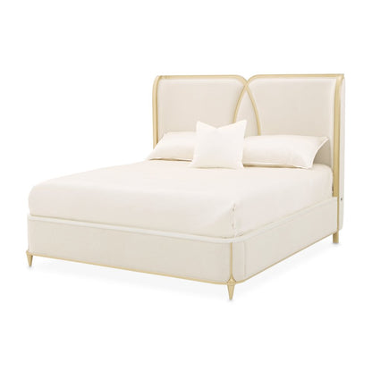 Scotts Square Queen Bed - Light Champagne