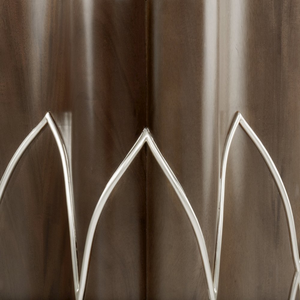 Villa Cherie Chairside Table - Hazelnut