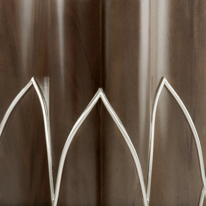 Villa Cherie Chairside Table - Hazelnut