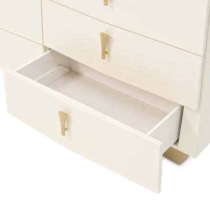 Fantosini 10-Drawer Mule Chest - Creamy Pearl