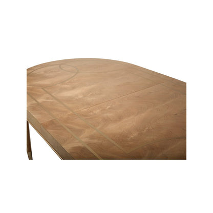 Villa Cherie Oval Dining Table - Caramel
