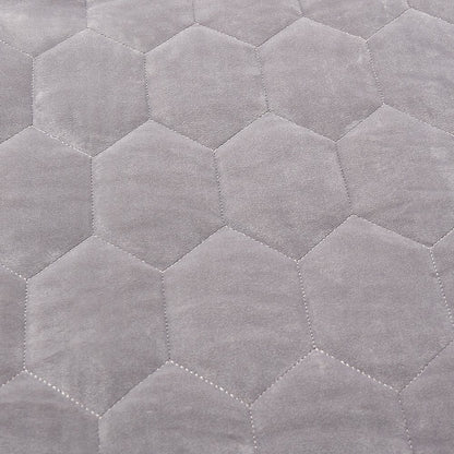 Affluent 3-Piece Queen Quilt Set - Dove