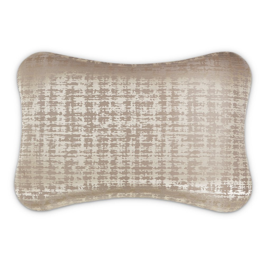 Villa Cherie Ottoman - Bisque/Hazelnut