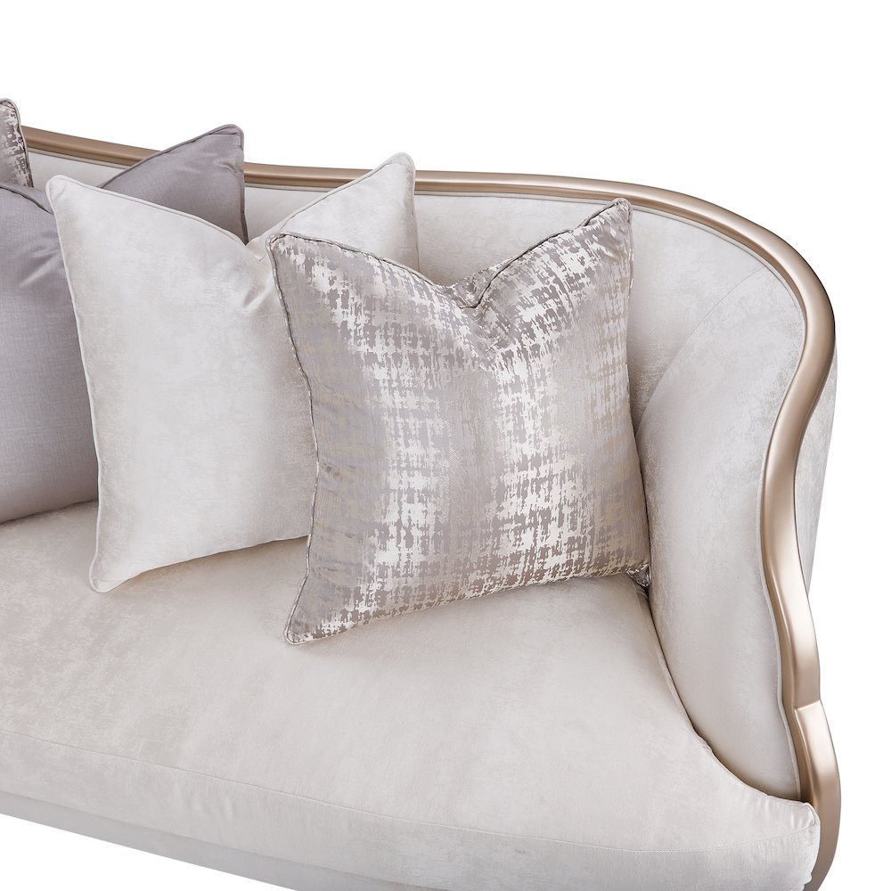 Malibu Crest Sofa - Cloud White/Chardonnay