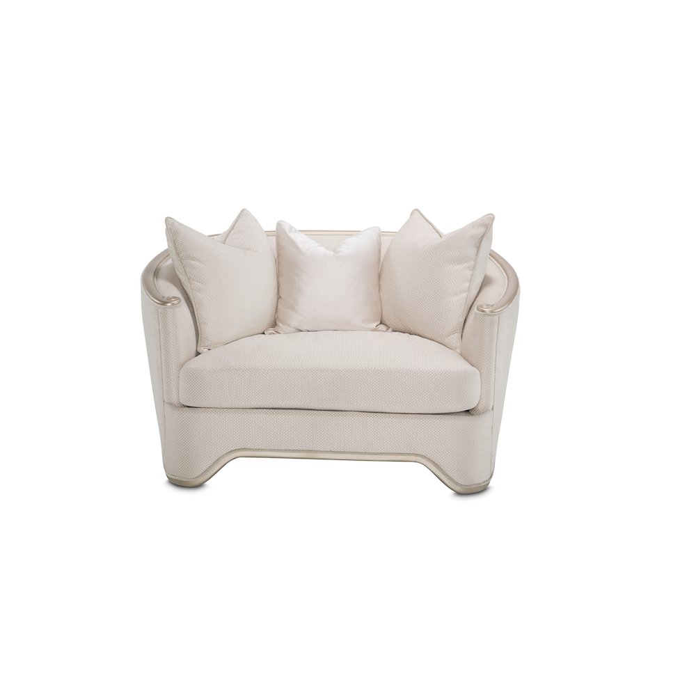 London Place Chair and a Half - Champagne