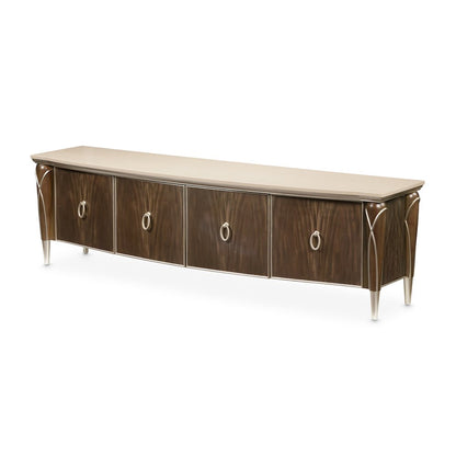 Villa Cherie Media Cabinet - Hazelnut