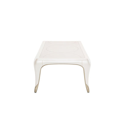 London Place Rectangular Cocktail Table - Creamy Pearl