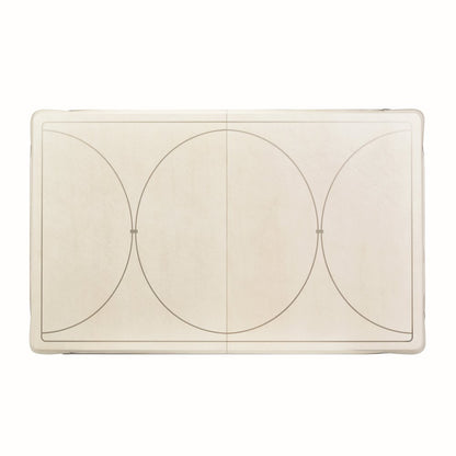 London Place Rectangular Dining Table - Creamy Pearl