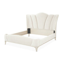 La Marisia Upholstered Queen Bed - Tranquil/Champagne Gold